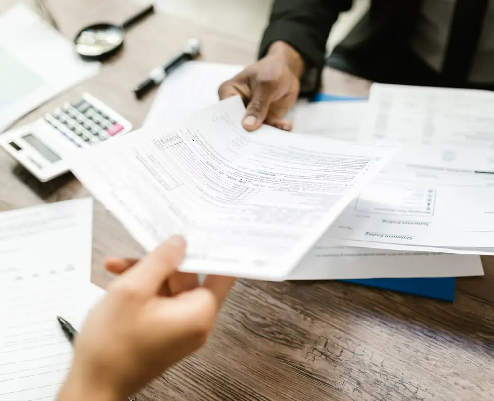 Reviewing a completed tax return